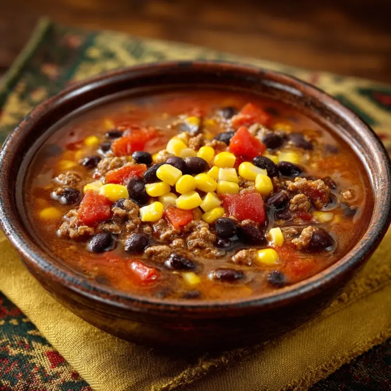 Easy Taco Soup Recipe