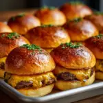 Pull-Apart Cheeseburger Sliders Recipe