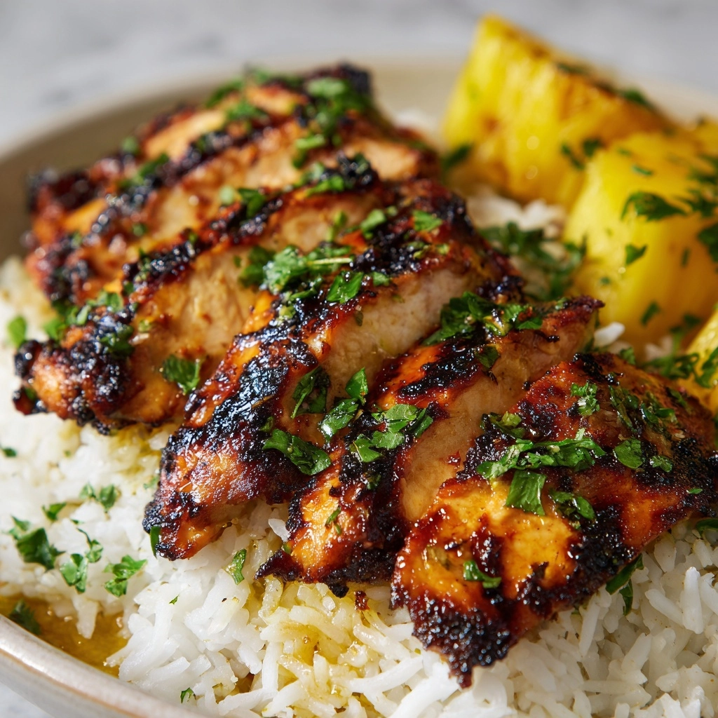 Pineapple Chicken and Rice Recipe - Recipe Image