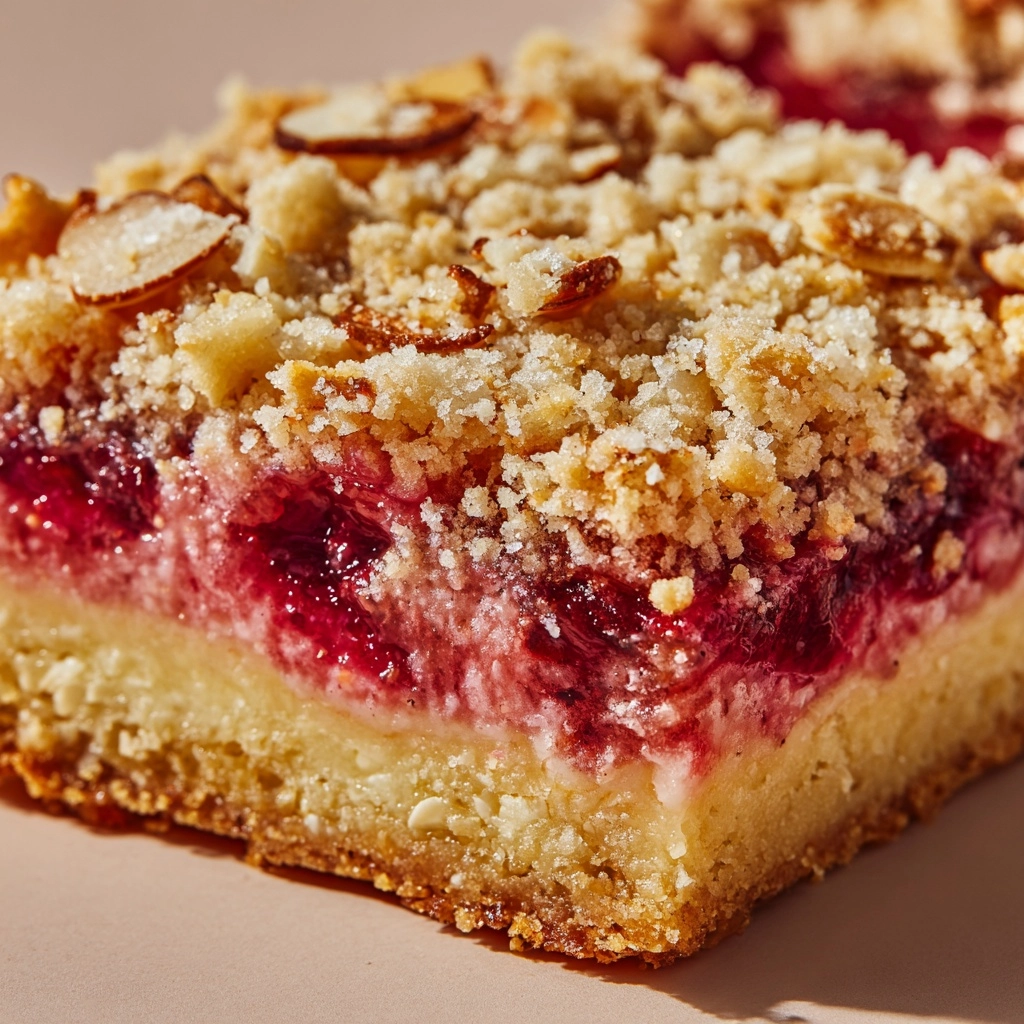 Rhubarb Magic Bars Recipe - Recipe Image