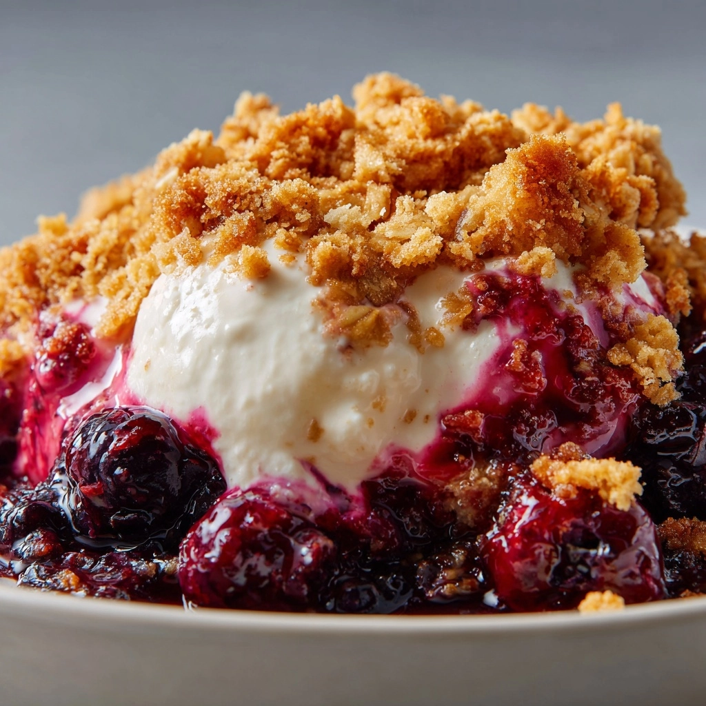 Mixed Berry Crisp Recipe - Recipe Image