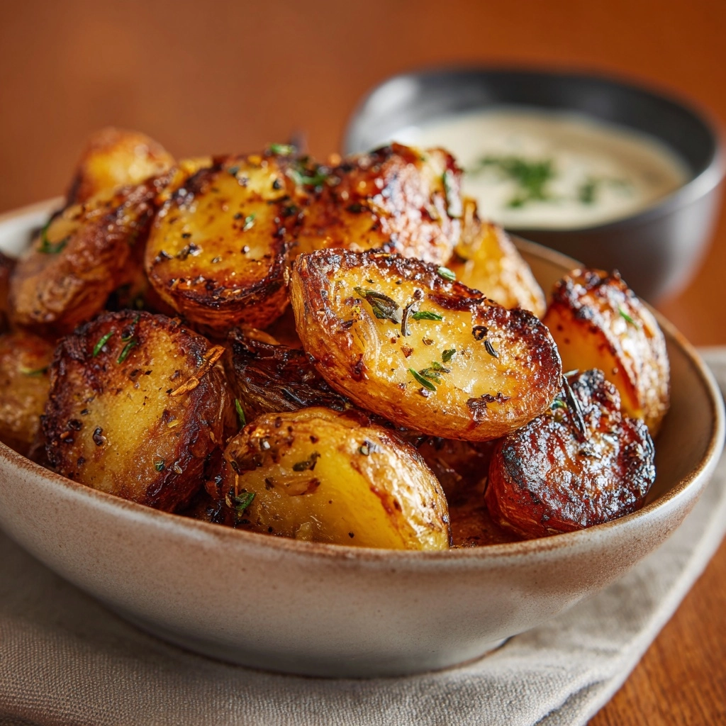 Easy Lipton Onion Roasted Potatoes Recipe - Recipe Image
