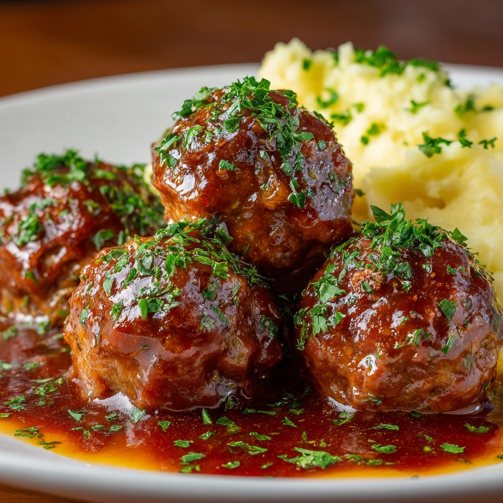 Gravy Lover’s Meatballs Recipe - Recipe Image