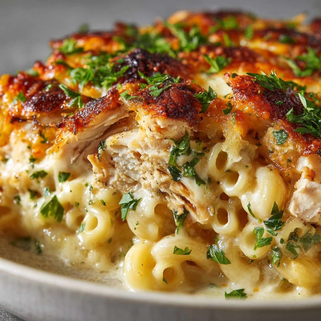 Chicken Ranch Macaroni and Cheese Recipe - Recipe Image
