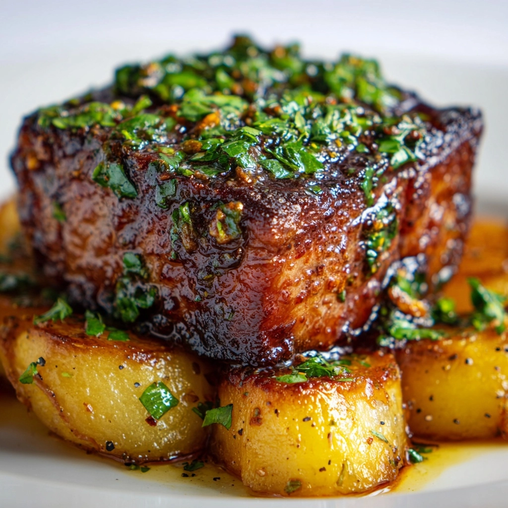 Slow Cooker Ranch Beef Chops Recipe