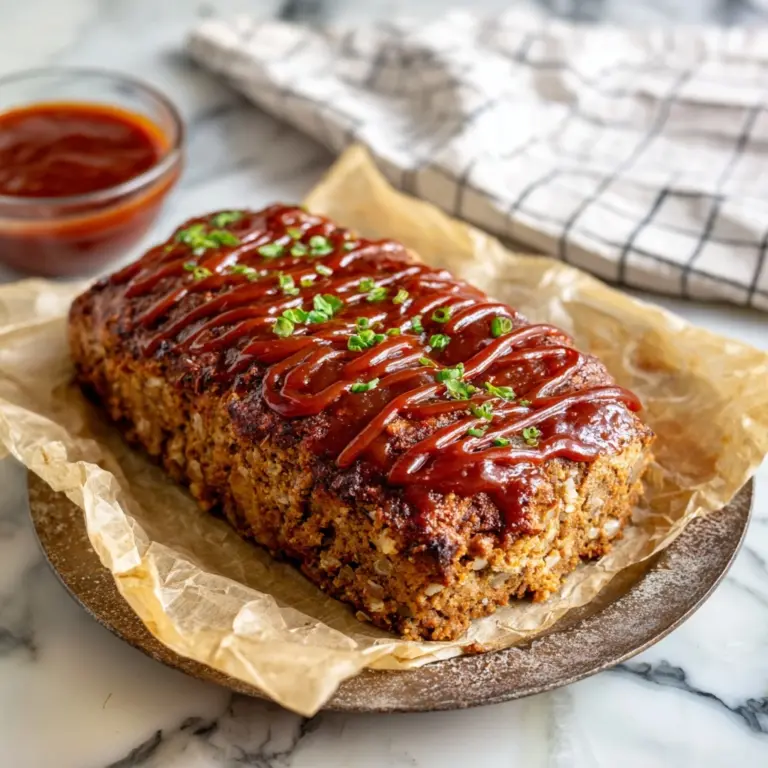 Healthy Ground Chicken Meatloaf Recipe