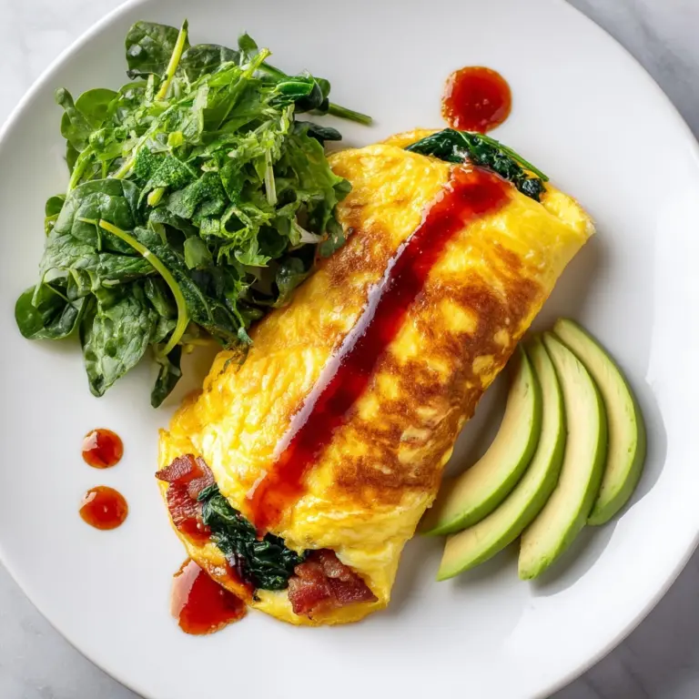 Loaded Breakfast Omelette Recipe