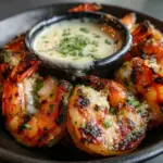 Spicy Garlic Parmesan Grilled Shrimp with Lemon-Herb Aioli Recipe