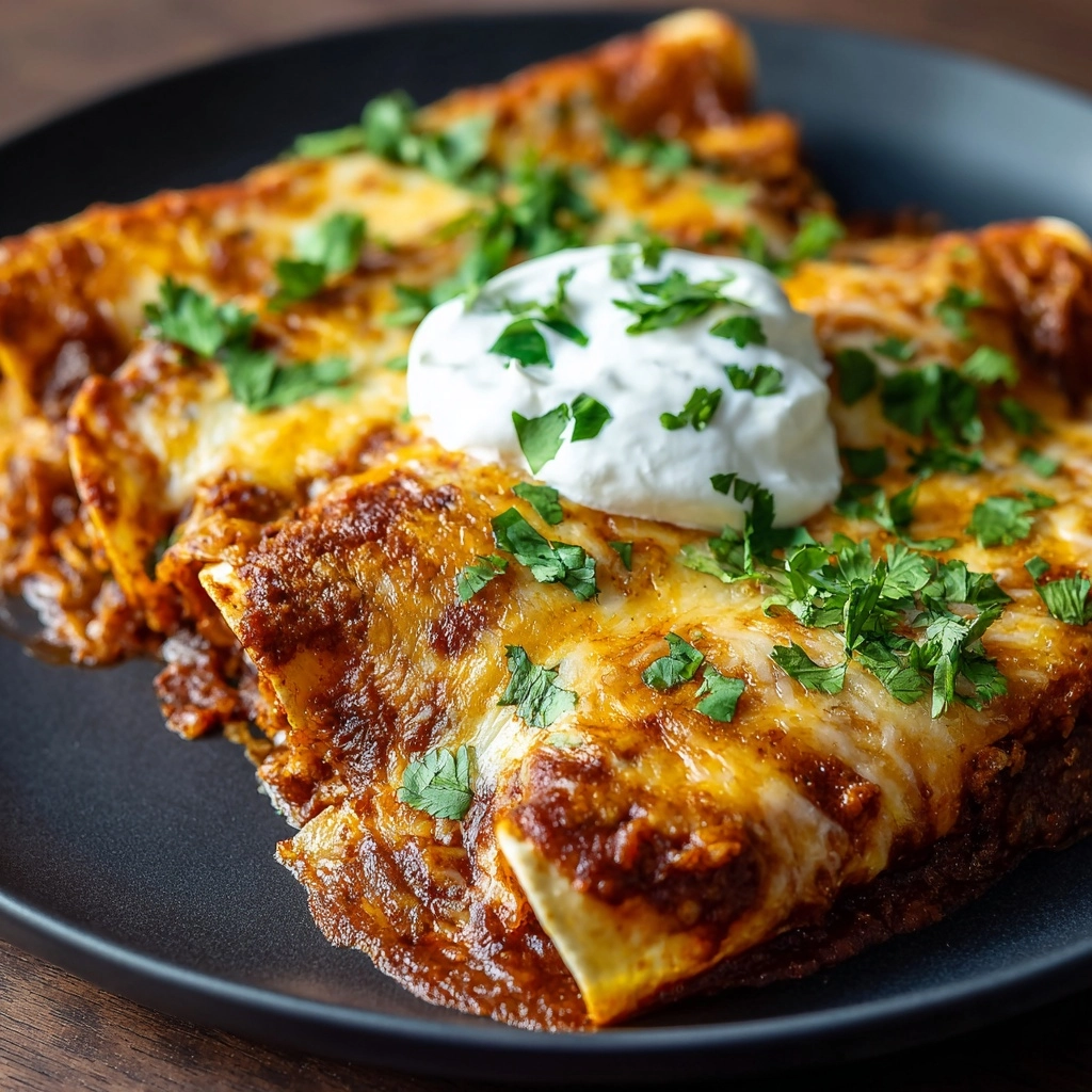 Chicken Enchiladas with Red Sauce Recipe - Recipe Image