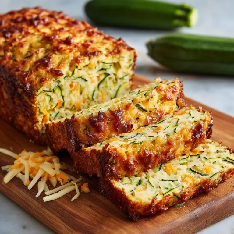 Zucchini Cheese Bread Recipe
