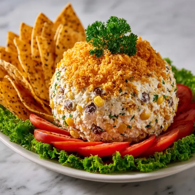 Taco Cheese Ball Recipe