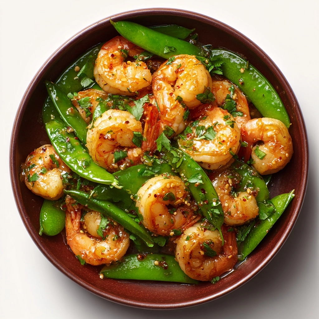 Shrimp and Snow Pea Stir-Fry Recipe