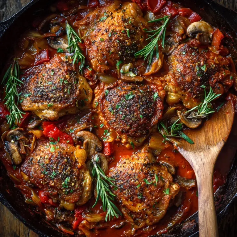 Hearty Chicken Cacciatore Recipe