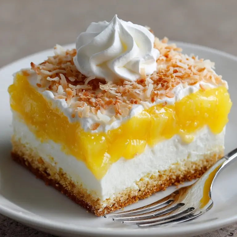 Pineapple Coconut Dream Cake Recipe