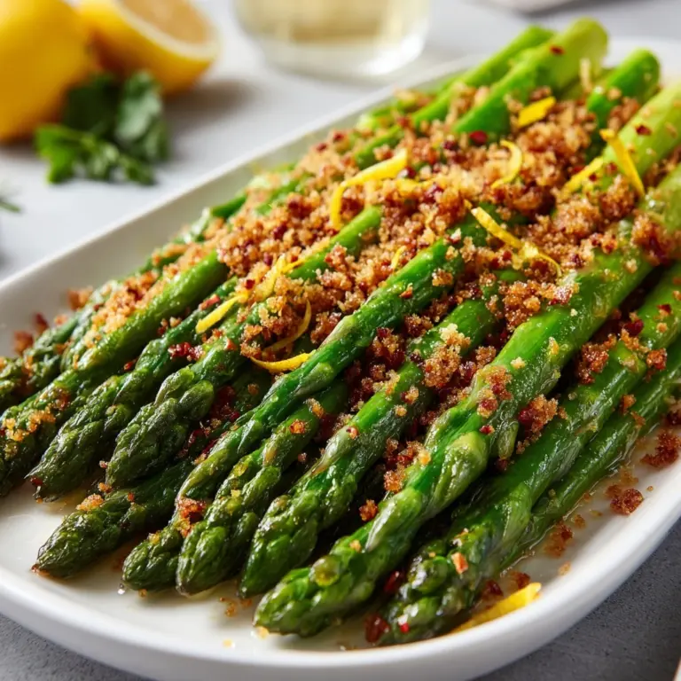 Grilled Asparagus with Lemon Zest Recipe