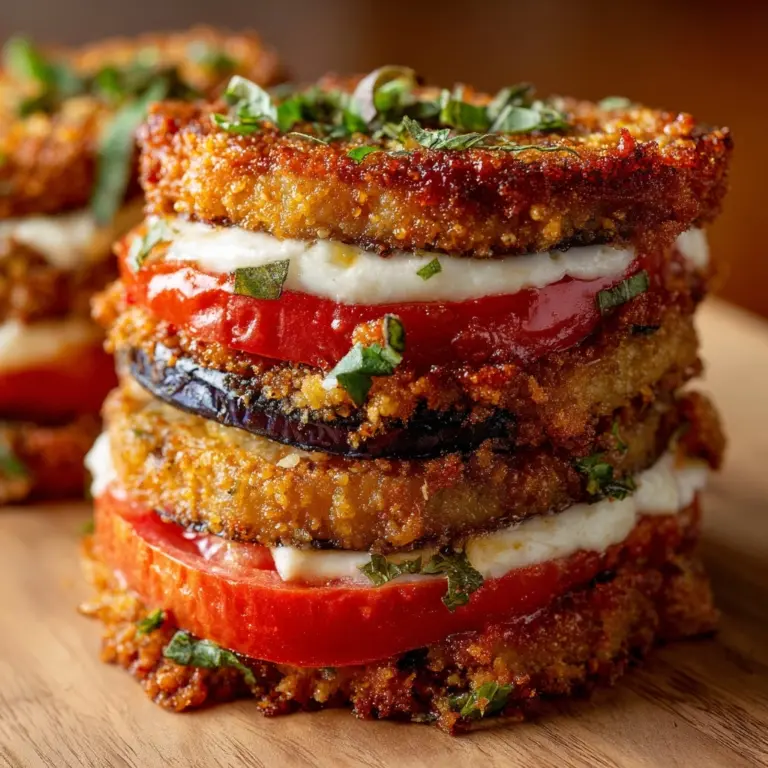 Eggplant and Goat Cheese Sandwiches with Tomato Tarragon Sauce Recipe
