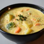 Broccoli Potato Cheese Soup Recipe