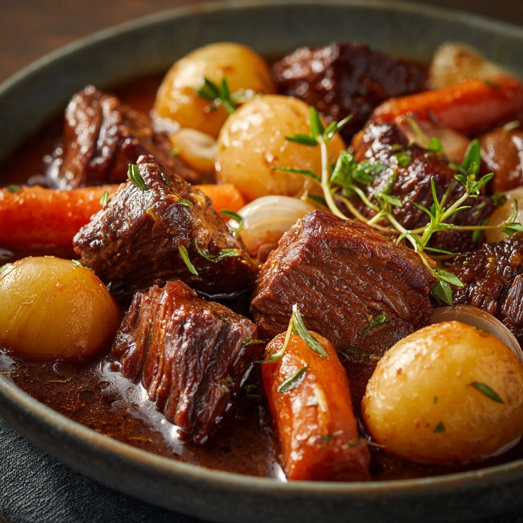 French Beef Bourguignon Recipe