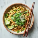 Spicy Peanut Noodle Salad Recipe