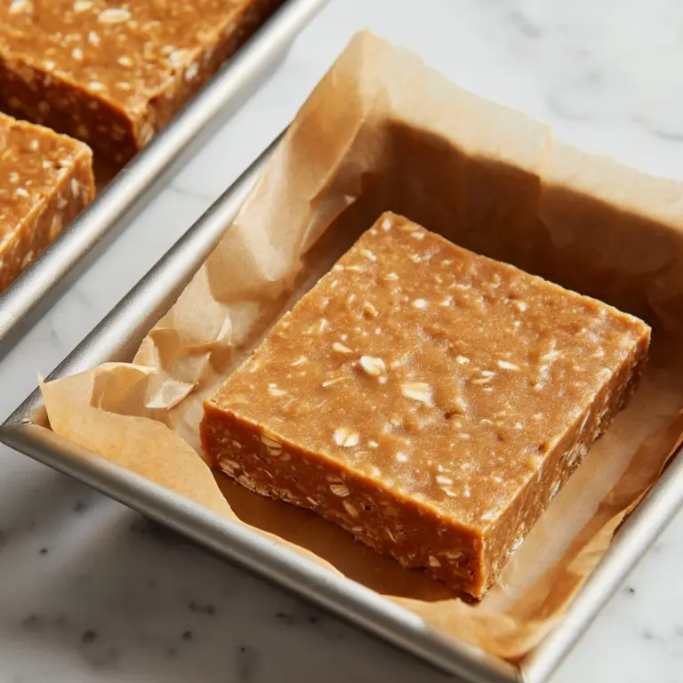 Peanut Butter Protein Bars Recipe
