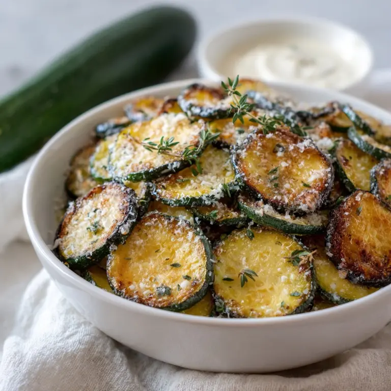 Crunchy Zucchini Chips: The Ultimate Healthy Snack Recipe