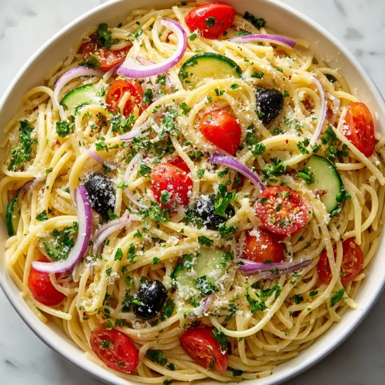 Italian Spaghetti Salad Sensation Recipe