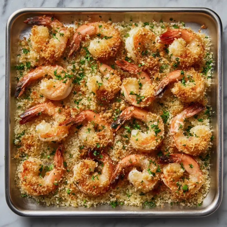 Baked Garlic Parmesan Shrimp Recipe