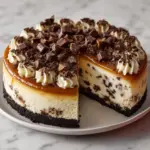No Bake Cookie Dough Cheesecake Recipe
