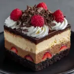 Triple Chocolate Mousse Cake Recipe