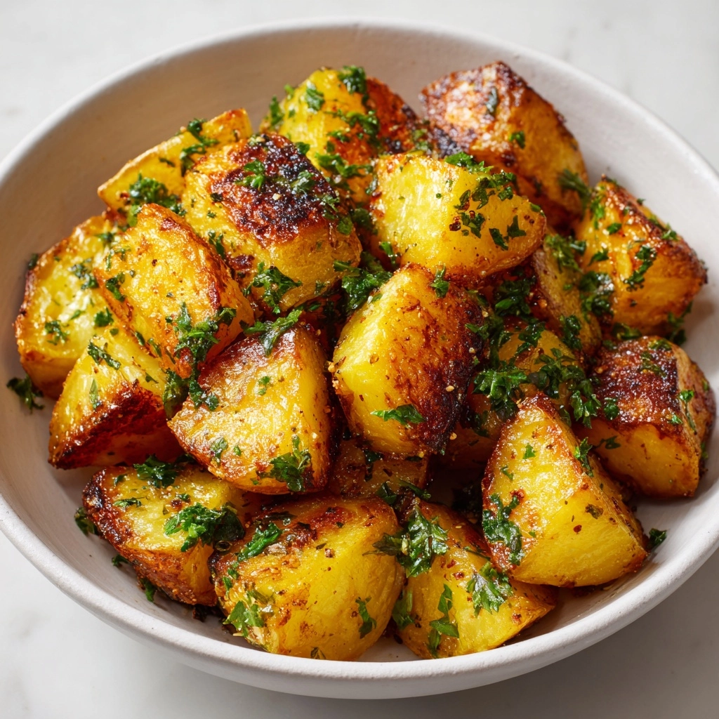 Harissa Potatoes with Whipped Tahini Sauce and Fried Pita Recipe