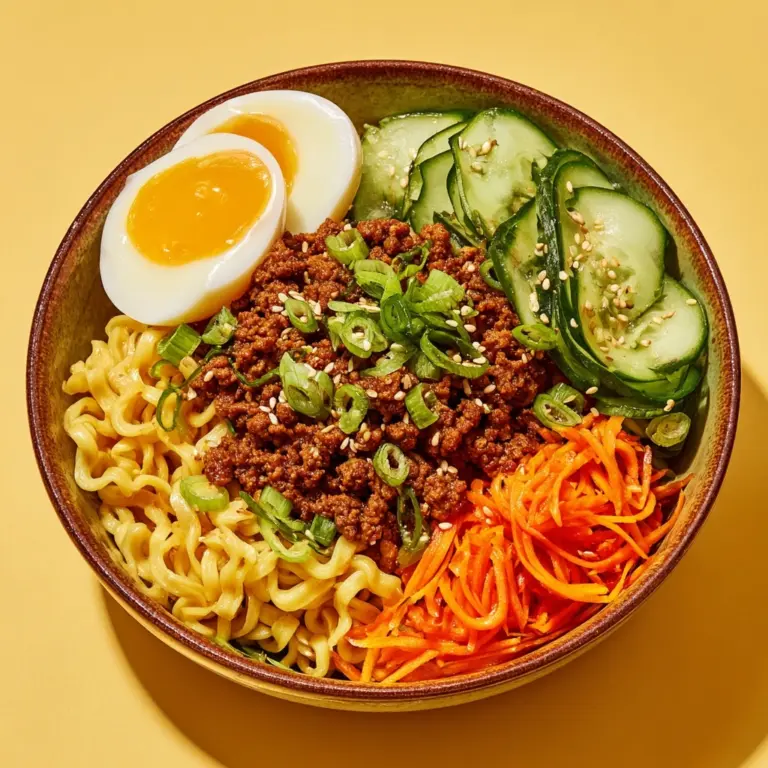 Ground Beef Ramen Skillet Recipe
