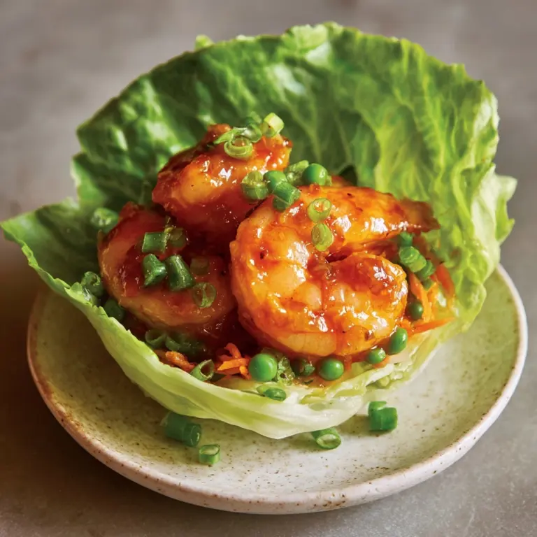 Shrimp Lettuce Cups Recipe