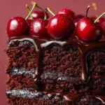 Chocolate Cherry Dr Pepper Cake Recipe