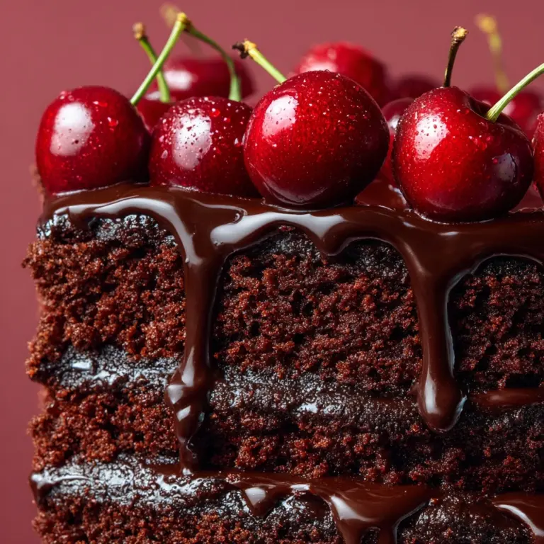 Chocolate Cherry Dr Pepper Cake Recipe