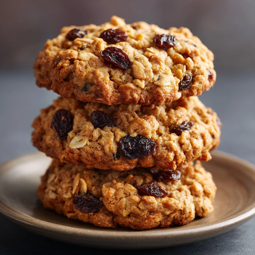 Vegan Oatmeal Raisin Cookies Recipe