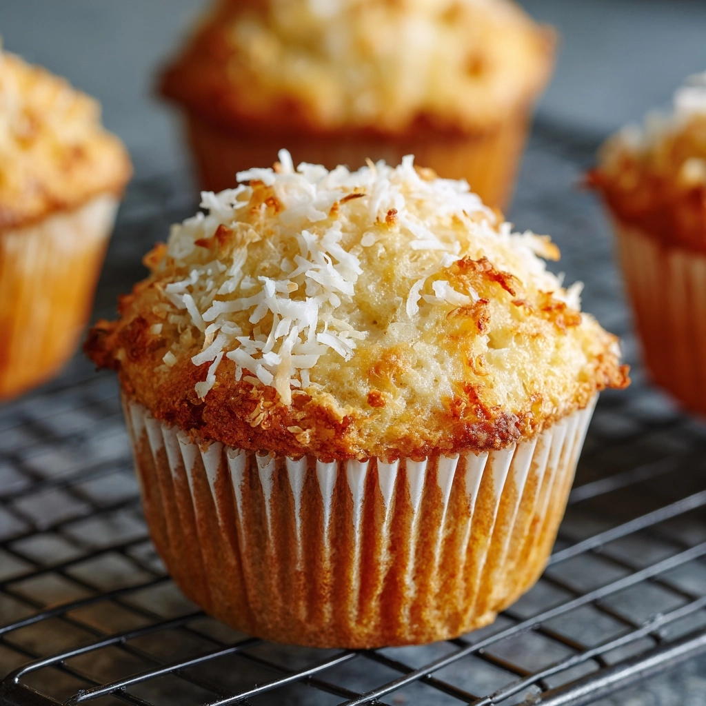 Lemon Coconut Muffins Recipe