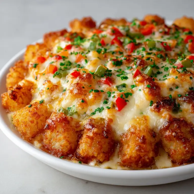 Cheesy Tater Tot Casserole Recipe