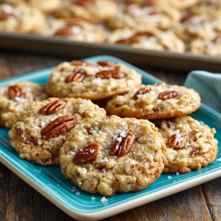 Perfect Coconut Cookies with Pecans Recipe