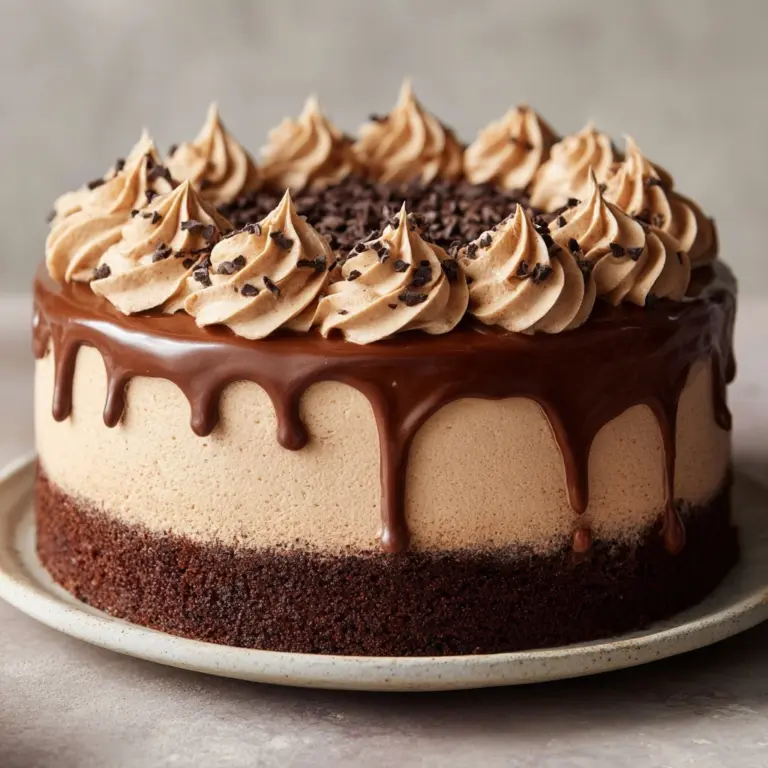 Espresso Infused Mocha Poke Cake Recipe