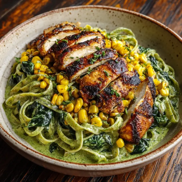 Creamy Roasted Poblano Pasta Recipe