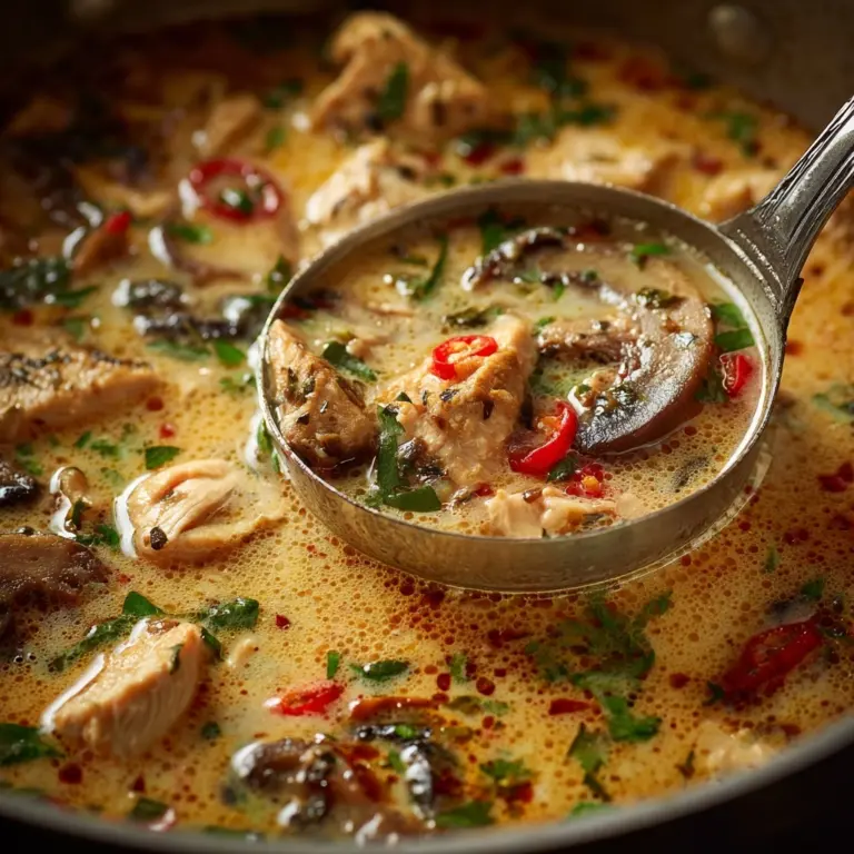 Thai Coconut Soup Recipe