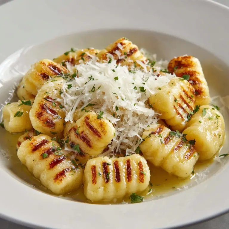 Toasted White Truffle Gnocchi Recipe