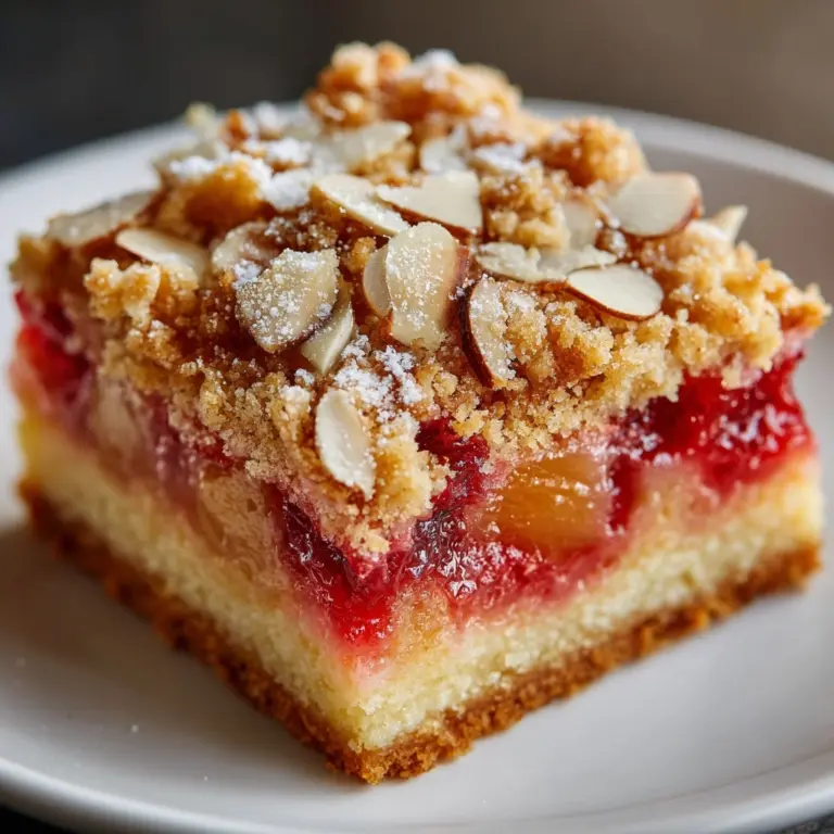 Rhubarb Magic Bars Recipe