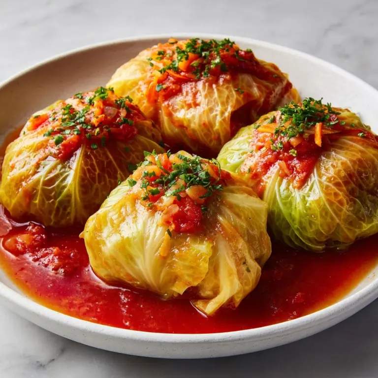 Stuffed Cabbage Rolls Recipe