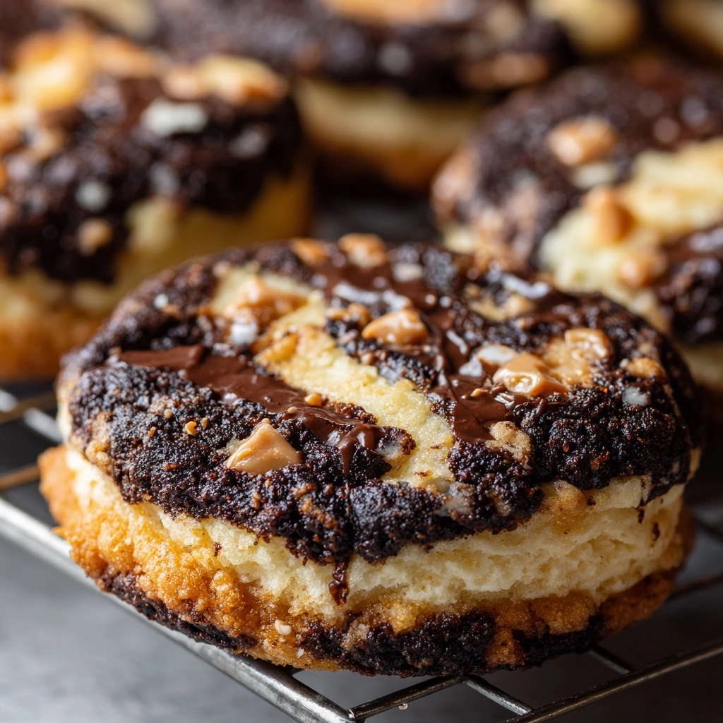 Toasted Milk Marble Cookies Recipe - Recipe Image