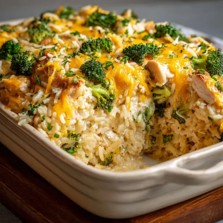 Chicken Broccoli Rice Casserole Recipe
