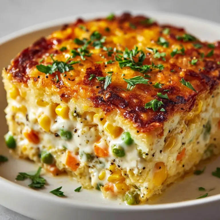 Easy Cheesy Salmon Casserole Recipe