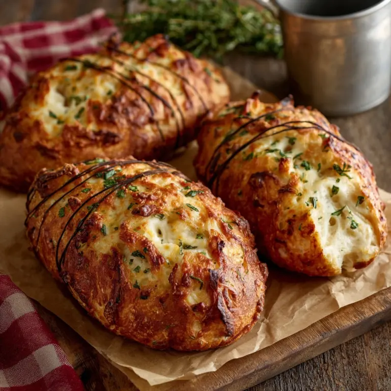 Italian Herbs Cheese Bread Recipe