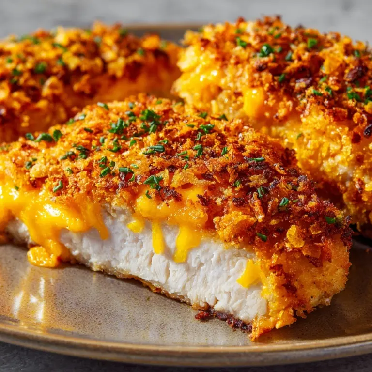 Crispy Cheddar Chicken Recipe