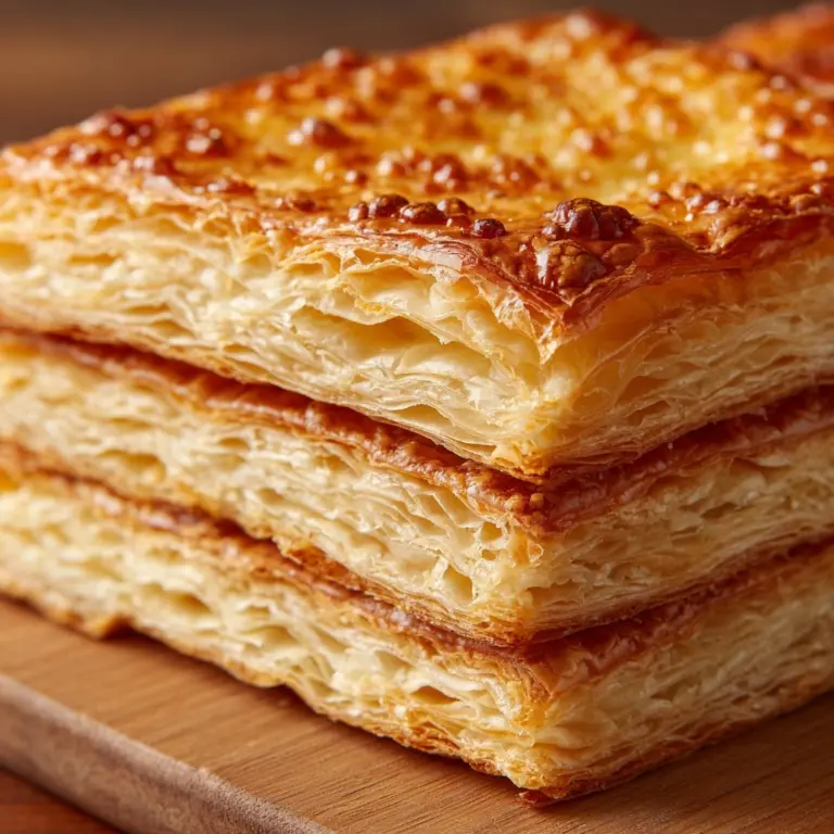Homemade Puff Pastry Recipe